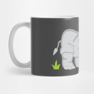 Kawaii Rhino Kid Design Mug